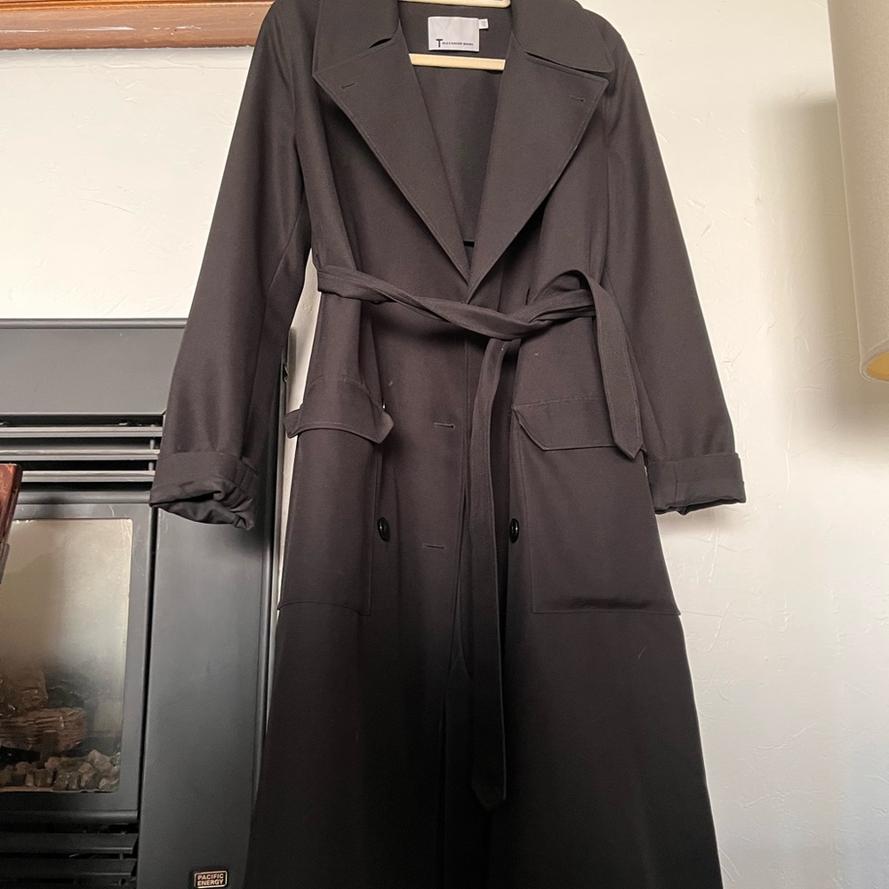 Alexander Wang Charcoal Coat